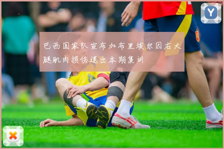 巴西国家队宣布加布里埃尔因右大腿肌肉损伤退出本期集训